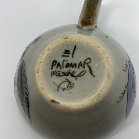 Ken Edwards El Palomar Pottery
Coffee Tea Cup Mug Tonala Mexico Blue Bird Floral - Picture 11 of 13